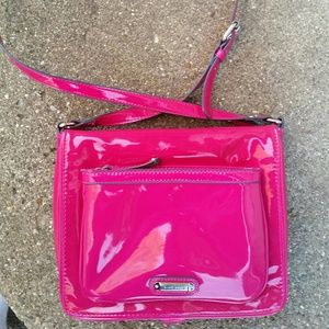 Nine West Magenta Messenger Bag